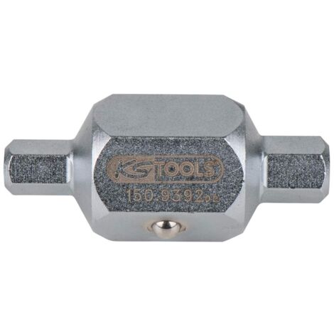 KS Tools 150.9392 Stecknüsse für Ölablassschrauben, 6-kant