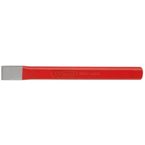 KS Tools 156.0586 Scalpello Piatto per Meccanica, 200 mm, Ovale