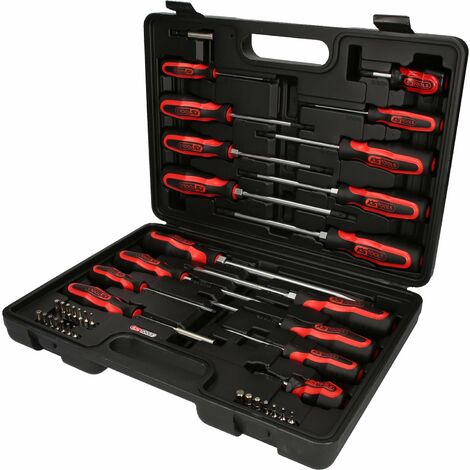 KS Tools 159.0100 Serie di giraviti ERGOTORQUEplus e inserti, 39 pz
