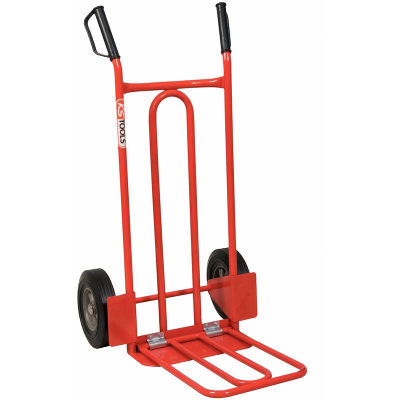 Kstools - Diable avec bavette roues pleines - 250 kg