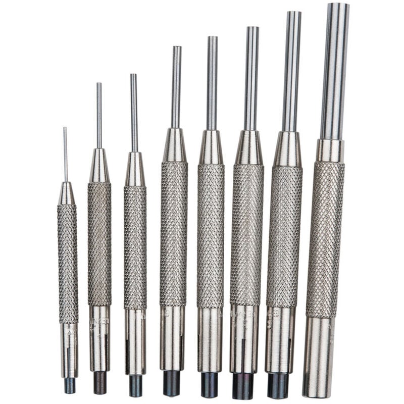 Kstools - ks Tools - Jeu de chasse-goupilles avec douilles de guidage - 8 pièces - 162.2310