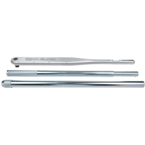 KS Tools 1ALUTORQUEprecision-Drehmomentschlüssel, 750-2000 Nm, Rechts-Linksanzug, Doppelvierkant