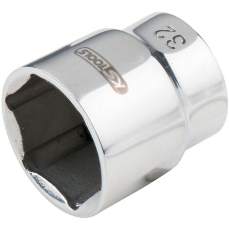 KS Tools 3/4" Douille 6 pans EDELSTAHL, 34 mm
