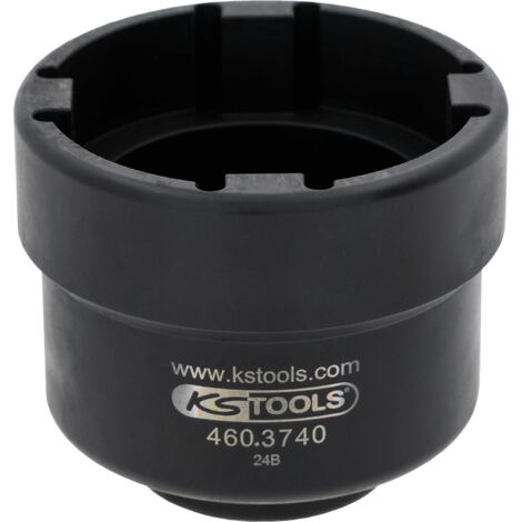 KS Tools 3/4 Nutmuttern-Schlüssel mit 4 Zapfen für DAF, Innenzapfen Ø 66,8 mm