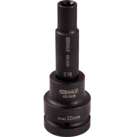 KS Tools 3/4" Torx-E-Kraft-Stecknuss, lang, E22 - 450.0453
