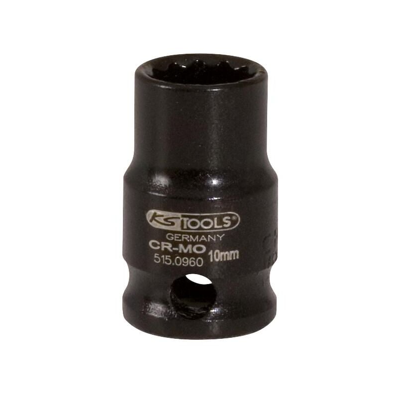 

KS TOOLS 3/8' Llave de vaso de impacto, dodecaedra, entrecaras 10 mm