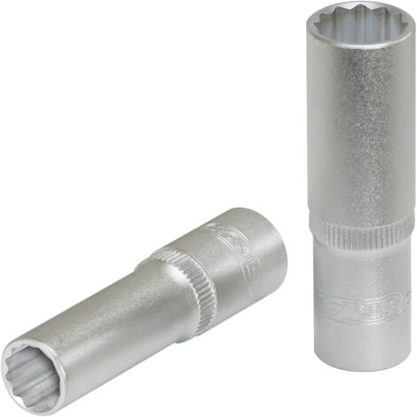 KS Tools 3/8 12-kant-Stecknuss, lang, 24 mm
