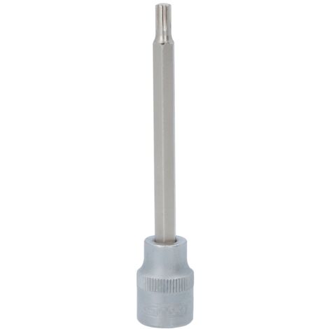 KS Tools 3/8 Bit-Stecknuss für RIBE-Schrauben, M5, 100 mm