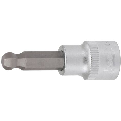 KS Tools 3/8 Bit-Stecknuss Innensechskant mit Kugelkopf, 3 mm