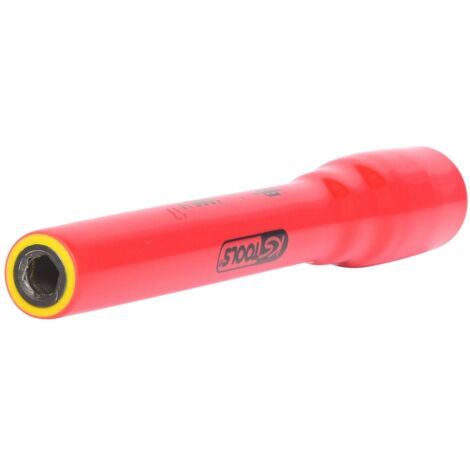 KS Tools 3/8" Bithalter mit Schutzisolierung, 125mm - 117.3811