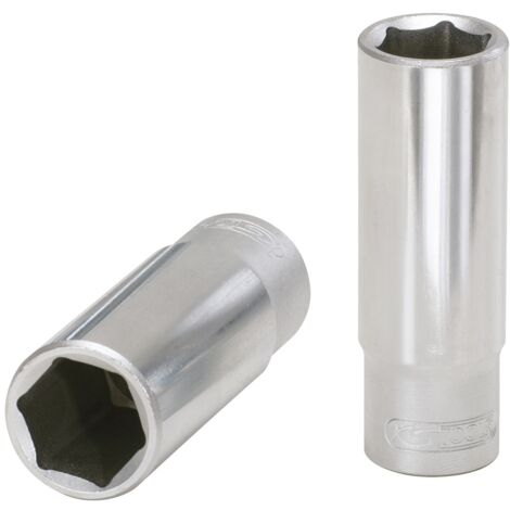 KS Tools 3/8" CLASSIC Sechskant-Stecknuss, lang, 22mm