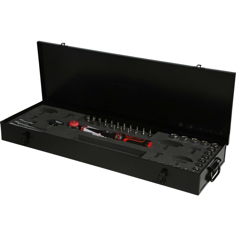 

Kstools - KS TOOLS 3/8' Conjunto de herramientas ERGOTORQUE®precision de 10-50 Nm para llave dinamométrica, 41 pzs