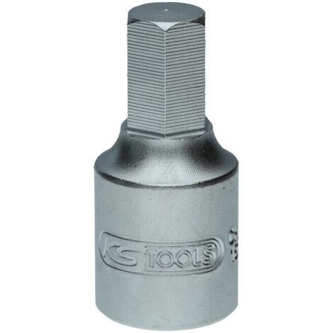 KS TOOLS 3/8' Douille de vidange 6 pans, 10 mm ( 150.9125 )