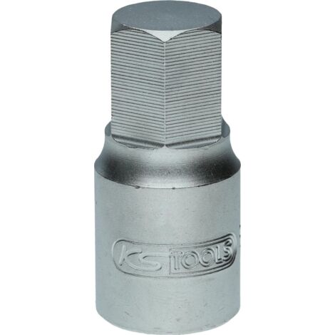 KS TOOLS 3/8' Douille de vidange 6 pans, 14 mm ( 150.9127 )