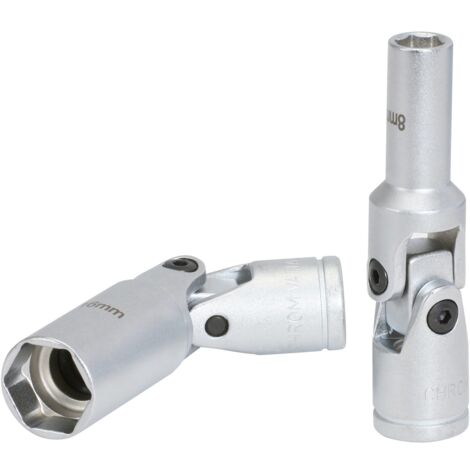 KS Tools 3/8 Glühkerzen-Gelenknüsse, kurz, 75 mm, 12 mm