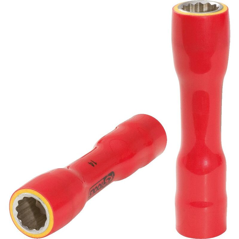 

Kstools - KS TOOLS Llave de vaso de 3/8' con aislamiento protector, XL, 13 mm