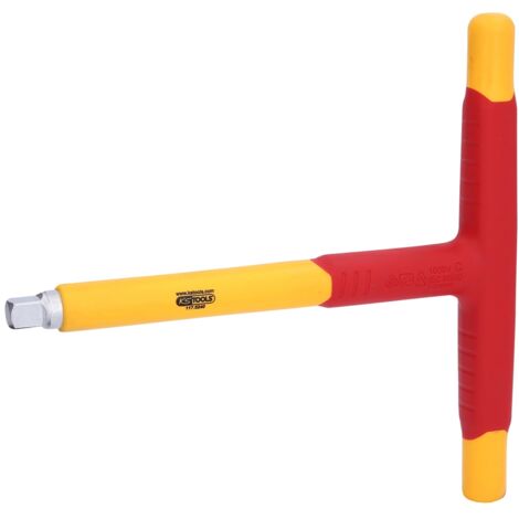 KS Tools 3/8 Isolierter T-Griff-Aufsteckschlüssel, 200 mm