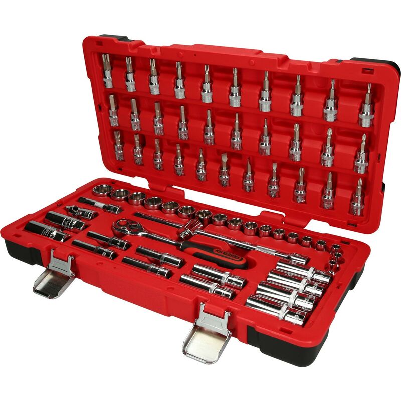 

Kstools - KS TOOLS 3/8' Juego de llaves de vaso CHROMEplus 66 pzs