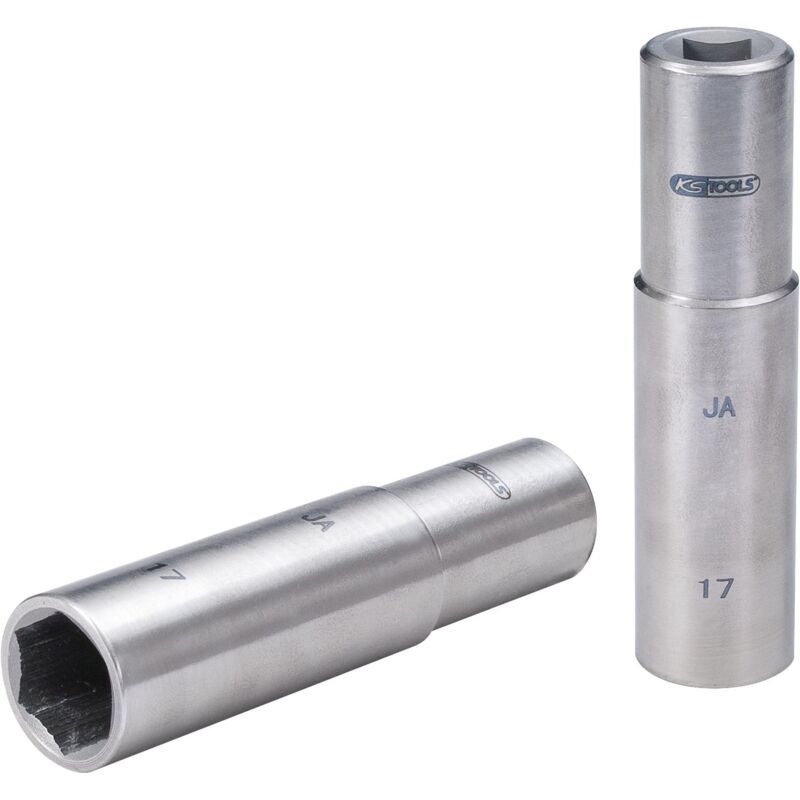 

Kstools - KS TOOLS 3/8' Llave de vaso TITANplus, larga, 17 mm