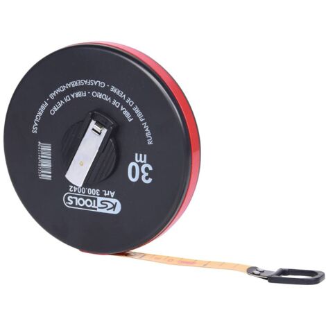 KS Tools 300.0042 Rotella Metrica con Nastro in Plastica, 30M