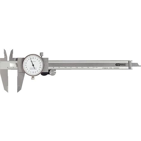 KS Tools 300.0547 Calibro a Corsoio a Quadrante, Precisione +/-02