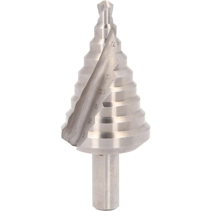 Kstools - Forets étagés hss Co 5,Ø 6-32mm, 9 etages