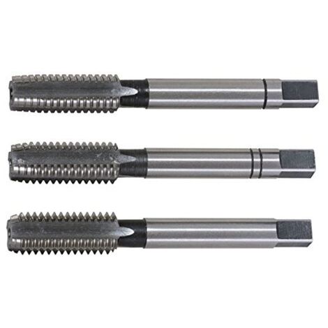 KS Tools 331.0100 Serie di Maschi a Mano in HSS M, M10X1.5, 3 Pezzi