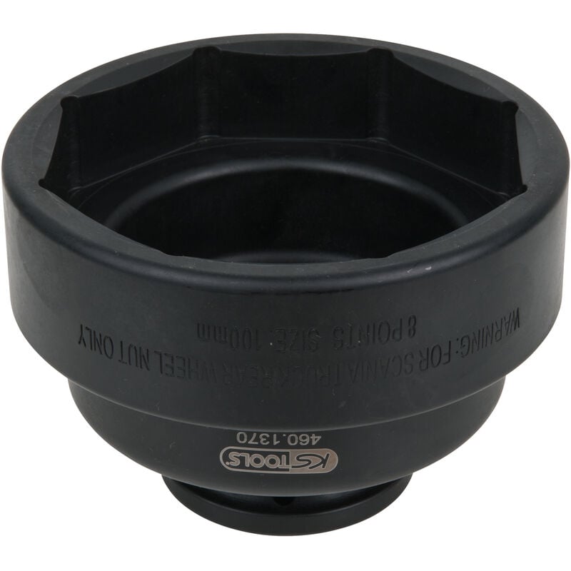 Image of Ks tools 3/4'Achsmuttern-Schlüssel für Scania, 8-kant, 100 mm ( 460.1370 )