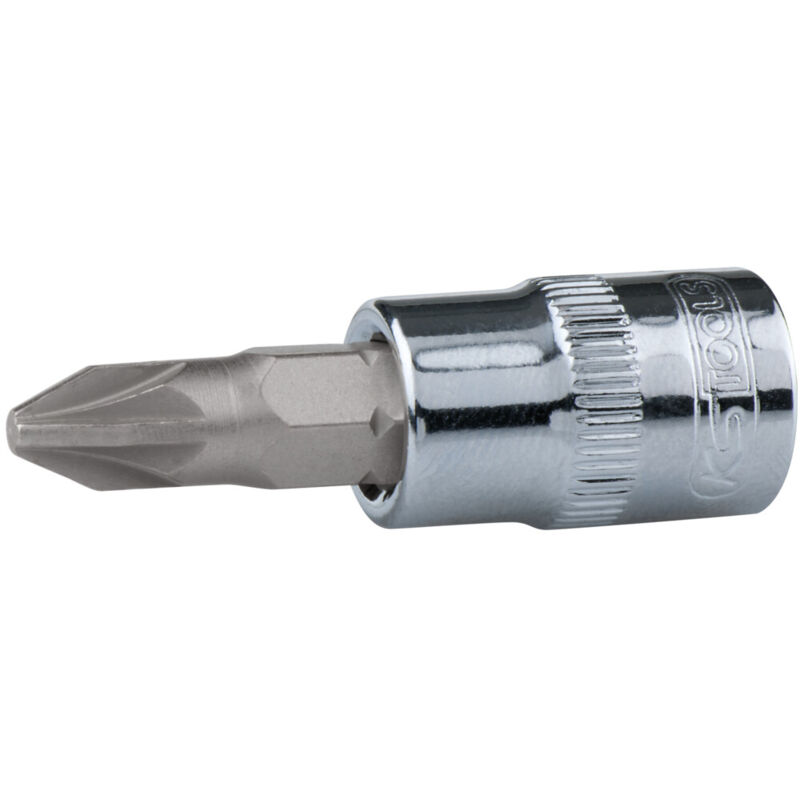 Ks Tools 3/8' CHROMEplus Bit-Stecknuss, PZ1