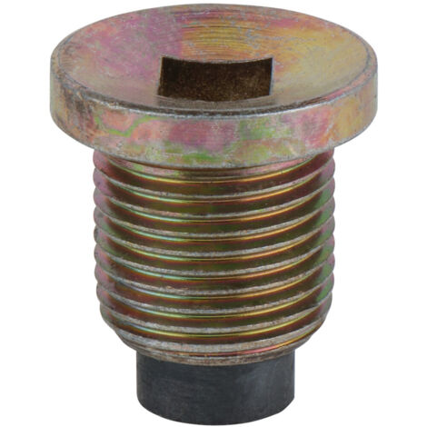 KS-Tools 430.2161 Ölablassschraube, Innen4kant 8mm , M18x1,5x22mm, 25er-Pack