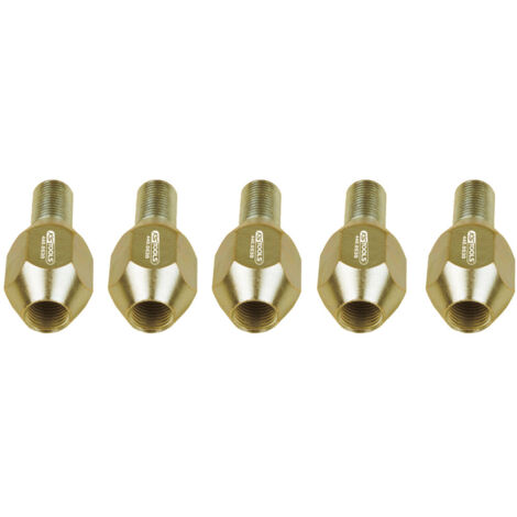KS-Tools 440.0530 Spezialmuttern-Satz M16x1,5, 5-t lg.