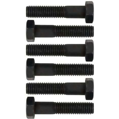KS-Tools 460.1114 Schrauben-Satz M12 x 1,75 mm, SW 19, L=40 mm, 6-tlg.