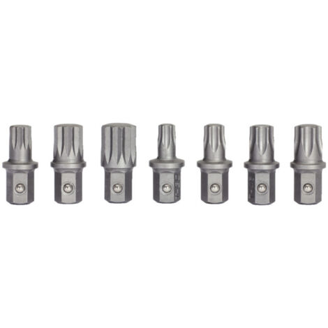 Vigor Jeu De Clés à Douilles TORX - V2687