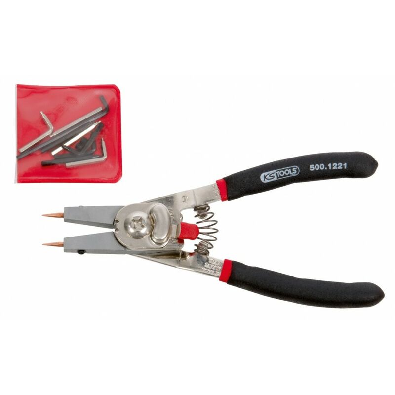Kstools - ks tools 500.1221-1 Jeu d' Embout interchangeable pour la pince 500.1221