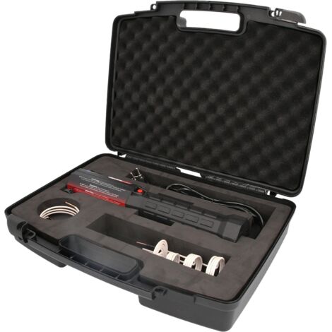 KS Tools 500.8480 Kit Pistola termica ad induzione con accessori, 6 pz