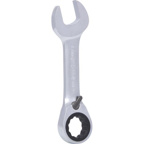 KS Tools 503.4640 Chiave a Cricco Combinata Gearplus, Extracorta, 17 mm