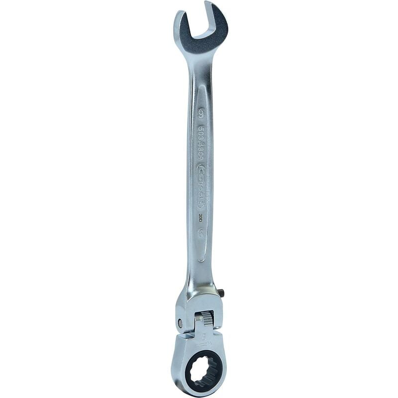 

Kstools - KS TOOLS Llave combinada de carraca articulada GEARplus, bloqueable, 9 mm