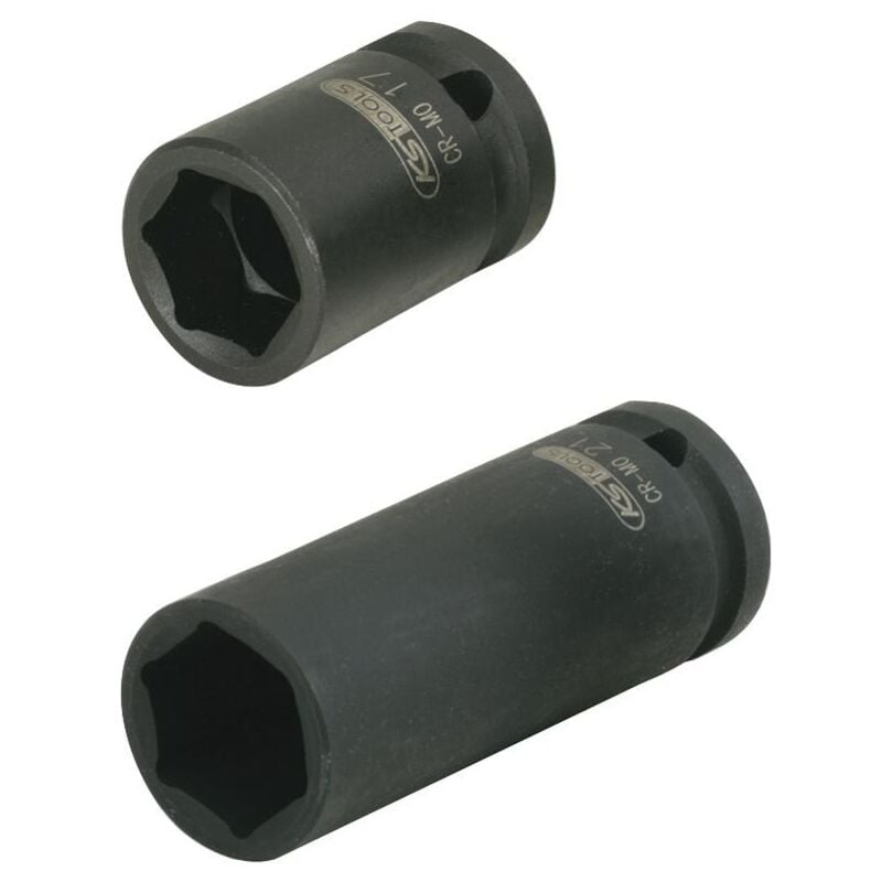 Kstools - Jeu de douilles à chocs pl, 2 pcs 33mm