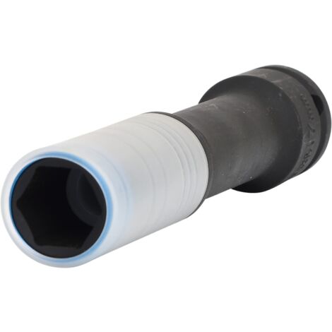 KS Tools 515.0617 SlimPOWER Bussole per avvitatori ad impulsi per cerchi in alluminio, extra lunghe, 17 mm