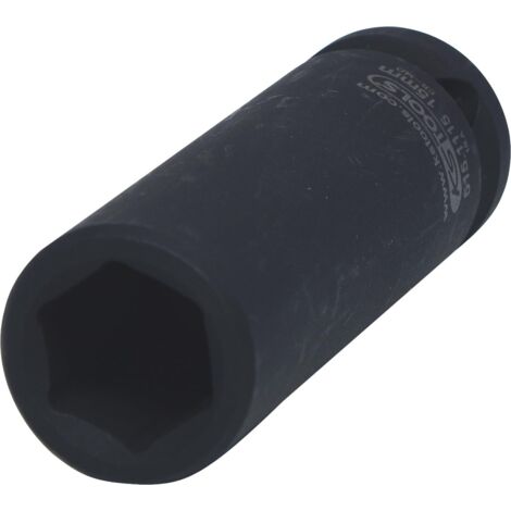 KS Tools 515.1115-E 1/2" Bussola esagonale p.avvitatori ad impulsi,lunga,15mm su rimorchio