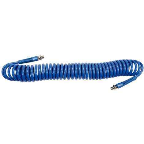 KS Tools 515.3340 PU-Druckluft-Spiralschlauch, Ø 10mm