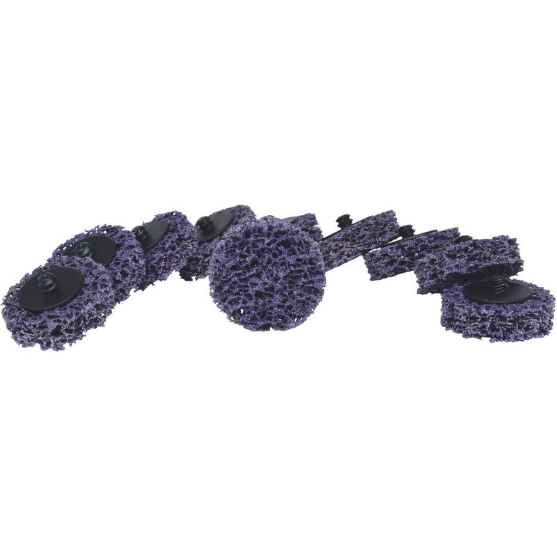 Disques de ponçage, Ø50mm, violet, pack de 10