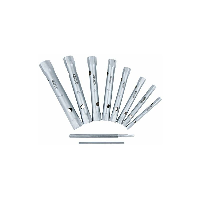 518.0900 Serie di chiavi a tubo, 10 pz