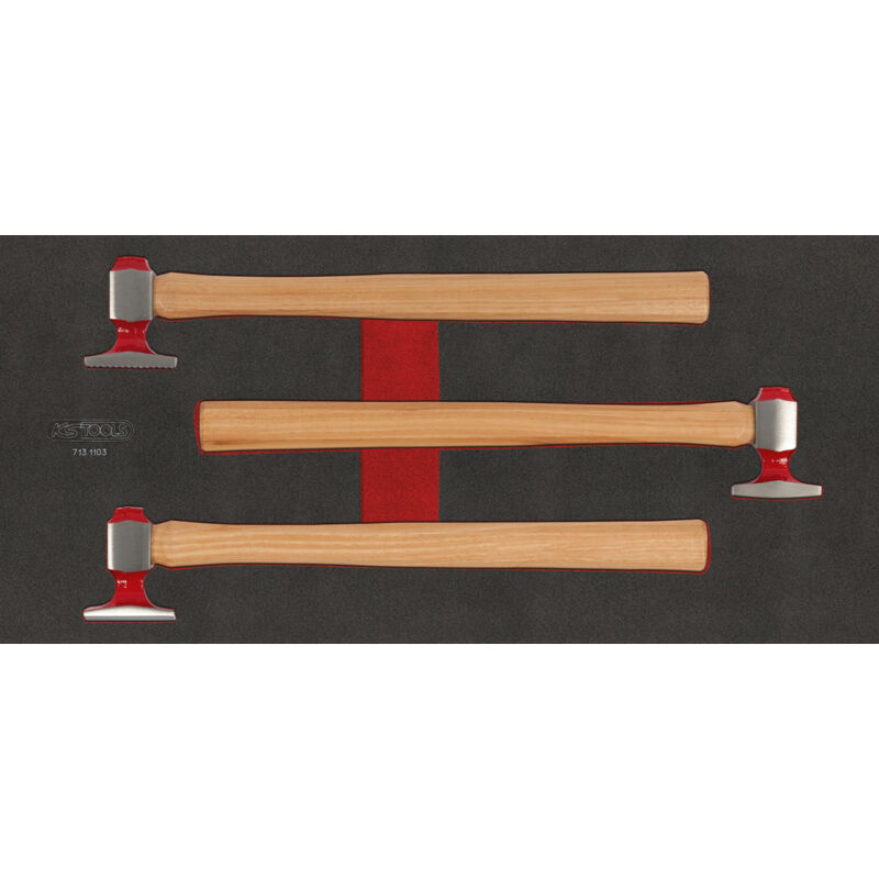 Modulo di riparazione ammaccature per carrozzeria, 3 pezzi