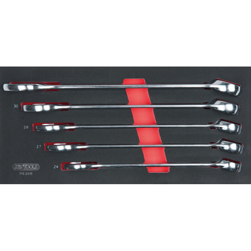 Module de cl&eacute;s mixtes ULTIMATE&reg;, 5 pi&egrave;ces KS TOOLS 713.2015