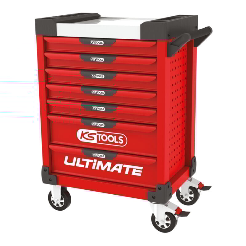 Kstools - ks Tools - Servante ultimate rouge, 7 tiroirs - 809.0007