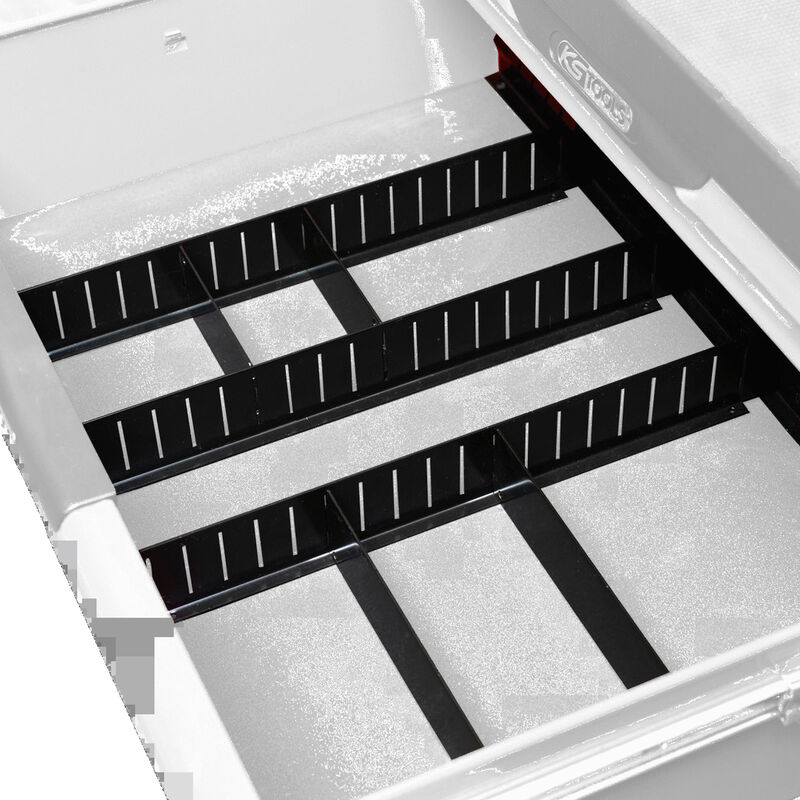 KS Tools - Jeu de séparateurs pour tiroirs ULTIMATE 23pcs - 809.9940