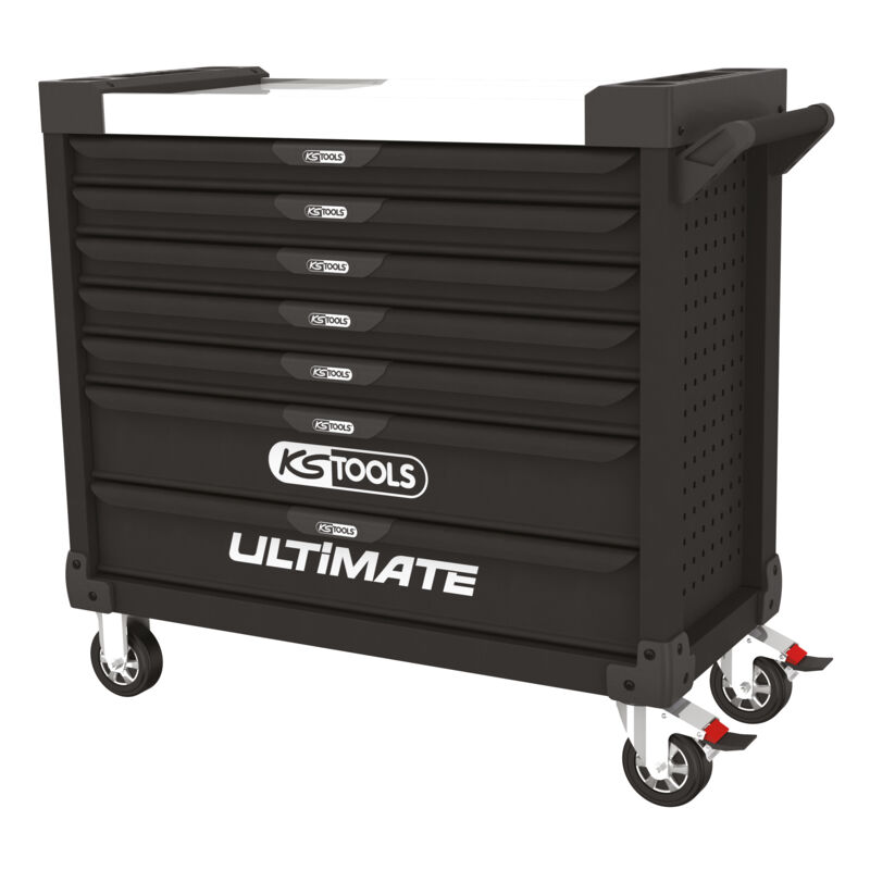 Kstools - ks Tools - Servante ultimate xl noire, 7 tiroirs - 825.0007