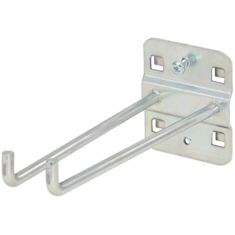 KS Tools 860.0819 Supporto p.utensili a gancio doppio c.estremità piegate a 90°,15mm