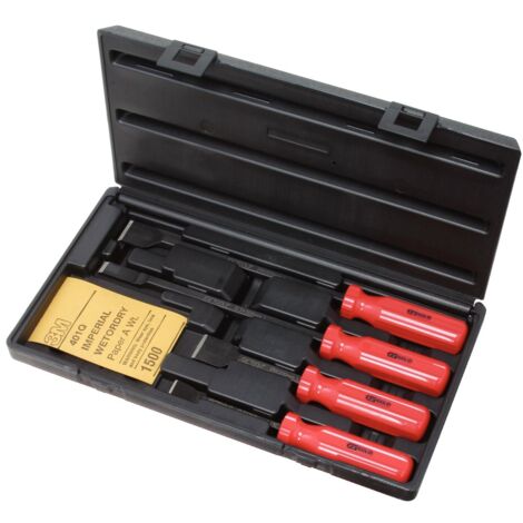 KS Tools 907.2230 Serie di Raschietti per Guarnizioni, 4 Pezzi